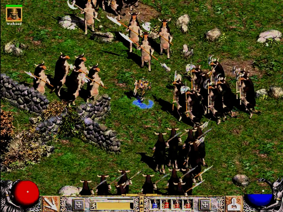 diablo 2 necromancer cow level